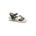 Women's Denia Sandal by Hälsa in Dark Green (Size 7 1/2 M)