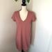 Madewell Dresses | Madewell Tshirt Dress | Color: Pink | Size: S