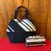 Kate Spade Bags | Kate Spade Monaco Bucket Tote And Cosmetic Pouch. | Color: Black/Cream | Size: Os