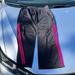 Adidas Pants & Jumpsuits | Black And Fuchsia Adidas, Track Pants, Size L With Drawstring Waist. | Color: Black/Pink | Size: L