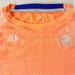 Adidas Tops | Adidas Running Athlethic Gym Shirt Orange T-Shirt Size S | Color: Orange | Size: S