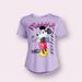 Disney Tops | Classic Mickey Mouse ‘Oh Boy!’ T-Shirt | Color: Black/Purple | Size: Xxlj