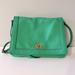 J. Crew Bags | Green Leather J.Crew Crossbody Bag | Color: Green | Size: Os