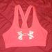 Under Armour Intimates & Sleepwear | Neon Pink Under Armour Sports Bra Size Md | Color: Pink | Size: M