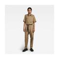 G Star Raw Womens G-Star RAW Army Jumpsuit - Brown Cotton - Size X-Small