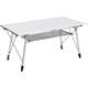 Table pliante en aluminium table de camping table de jardin 6 personnes hauteur réglable + sac de