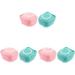 6pcs Massage Scalp and Tool Cleansing Body Brushes Exfoliating Dry Cleaner Dispenser Gel Baby Massager Men Manual Function Shower Scrubbers Skin Children Loofah Care Unisex