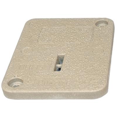 QUAZITE PC0608HA0009 Underground Enclosure Cover, Blank Logo, 1 in. H x 6 in. W