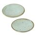 Novica Handmade Verdant Earth Ceramic Dessert Plates (Pair)