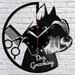 Dog Grooming Salon Vinyl Record Wall Clock Fan Art Home Decor Vintage Wall Art The Best Gifts for Dogs Lover