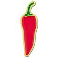 Spicy Red Chili Pepper Food Enamel Lapel Pin