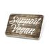 Porcelein Pin Painted Wood Support Vegan Lapel Badge â€“ NEONBLOND