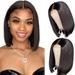 dopi Short Straight Bob Wig Wigs for Black Women 8Inch Short Bob Wigs Straight Hair Pre Plucked(2Pack)