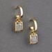 Lucky Brand 14K Gold Plated Labradorite Earring - Women's Ladies Accessories Jewelry Earrings