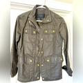 J. Crew Jackets & Coats | J. Crew Green Cargo Jacket In Great Used Condition! The Perfect Classic Jacket. | Color: Green | Size: Xxs