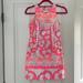 Lilly Pulitzer Dresses | Lilly Pulitzer Shift Dress Bright Pink Size 00 | Color: Orange/White | Size: 00