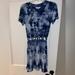 American Eagle Outfitters Dresses | American Eagle Tie Dye Dress With Cutouts - Size Small | Color: Blue | Size: S