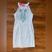 Lilly Pulitzer Dresses | Lilly Pulitzer Jenna Stretch Shift Dress Size 8 | Color: Blue | Size: 8