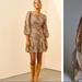 Anthropologie Dresses | Anthropologie Nwt Maeve Knit Cut-Out Mini Dress Size 12. | Color: Black/Tan | Size: 12