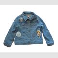 Disney Jackets & Coats | Disney Denim Jacket Size 5/6 Collection By Tutu Couture Jean Elsa Frozen Olaf | Color: Blue | Size: Girls Size 5/6