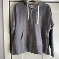 Nike Tops | Nike Womens Dri Fit Zip Up, Gray, Slits On The Sides. Size Small. | Color: Gray | Size: S