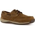 Rockport Sailing Club Crazy Horse Boat Shoe - Men's Tan 11 Wide 690774281707