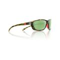 Redfin Polarized Keewaydin Sunglasses Driftwood Frame Seagrass Polarized Lens One Size 1904