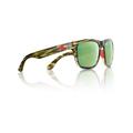 Redfin Polarized Tybee Sunglasses Driftwood Frame Seagrass Polarized Lens One Size 1104