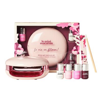Le Mini Macaron Maxi “La Vie En Bloom” - Deluxe Gel Manicure Set UV-Nagellack 306 g
