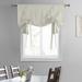 Ebern Designs Solid Cotton Room Darkening Tie-Up Window Shade | 63 H x 46 W in | Wayfair F7F883C7E5544BBE93BAAA0E4CB7EE6F