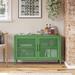 Novogratz Channing 25.2" Tall Steel 2 - Door Accent Cabinet Metal in Green | 25.2 H x 39.37 W x 15.75 D in | Wayfair 3040937COM