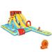 Costway 7-in-1 Inflatable Dual Slide Water Park Bounce House With 750 Blower