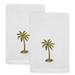 Bay Isle Home™ Rifton 2 Piece Turkish Cotton Fingertip Towel Set Terry Cloth/Turkish Cotton in White | 11 W in | Wayfair