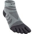 Injinji Damen Ultra Run Mini-Crew Socken (Größe 35 , grau)