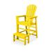 POLYWOOD South Beach Outdoor Lifeguard Chair with Extended Foot Step