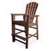 POLYWOOD South Beach Outdoor Adirondack Bar Chair