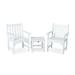 POLYWOOD Vineyard 3-Piece Garden Chair Set