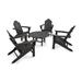 POLYWOOD Long Island Adirondack 5-piece Conversation Group - 5Piece