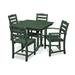 POLYWOOD La Casa Caf 5-Piece Farmhouse Dining Set