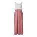 Baycosin Maternity Dress Womens Casual Sleeveless Stripe Print Nursed Tanks Dress For Breastfeeding