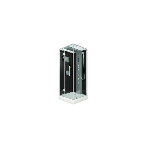 Dampfdusche Duschtempel Sauna Dusche Duschkabine D38-03L3 80×80 cm ohne 2K Scheiben Versiegelung