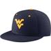 Men's Nike Navy West Virginia Mountaineers Aero True Baseball Performance Fitted Hat