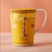 Anthropologie Dining | Anthropologie Danielle Kroll Zodiac Mug - Libra | Color: Gold/Yellow | Size: Os