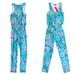 Lilly Pulitzer Pants & Jumpsuits | Lilly Pulitzer Floral Paulina Jumpsuit Xxs | Color: Blue/Pink | Size: Xxs