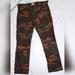 Levi's Pants | Levis Strauss And Co Men's Two Horse Brand Camo Pants Size 34x29 Euc | Color: Brown/Green | Size: 34