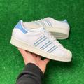 Adidas Shoes | Adidas Originals Superstar Low Mens Casual Shoes White Blue Gx9876 New Multi Sz | Color: Blue/White | Size: Various