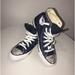 Converse Shoes | Converse Chuck Taylors All Star Tennis Shoes Sneakers Navy Swarovski Ladies 8 | Color: Blue | Size: 8