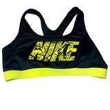 Nike Intimates & Sleepwear | Nike Sports Bra Neon Yellow Nike & Black Size Medium | Color: Black/Yellow | Size: M