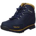 Timberland Boy's Unisex Kids Euro Rock (Toddler) Chukka/Mid, Navy Nubuck, 5 UK Child