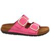 Pantolette ROHDE "Rodigo", Damen, Gr. 41, pink, Nubukleder, klassisch, Schuhe, Keilabsatz, Sommerschuh, Hausschuh mit komfortablem Softfußbett